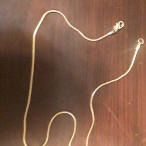 Gold Chain..Lobster law..